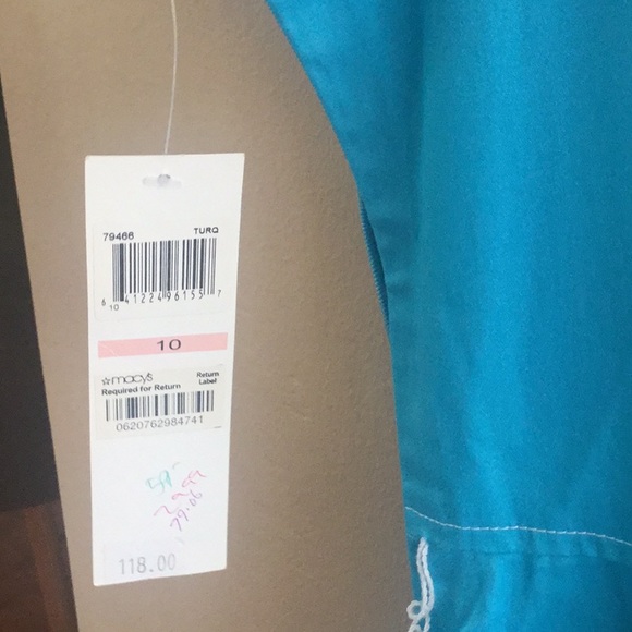 Maggy London size 10 cotton/spandex dress NWT - Picture 5 of 6